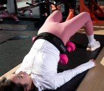 Dumbbell Hip Thrust Belt with Slip-Resistant Padding