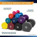 Fuchsia 1-lb Neoprene Dumbbell by Marcy