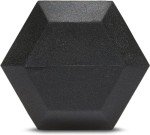 20-Pound Rubber Hex Dumbbell - Amazon Basics