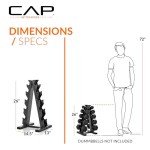 A-Frame Dumbbell Weight Rack by CAP Barbell