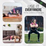 Hip Thrust Belt for Dumbbells and Weights - Pink
