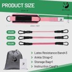 Slim Panda Ankle Resistance Bands for Hip Workouts