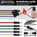 Resistance Band Set with Handles for Workouts
