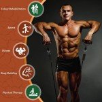 Resistance Band Set with Handles for Workouts