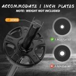 55" Standard Weight Lifting Barbell for Home Gym