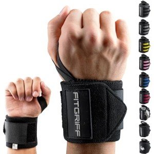 Heavy-Duty Wrist Wraps for Weightlifting Support
