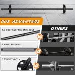 55" Standard Weight Lifting Barbell for Home Gym