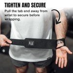 TuffWraps 16" Wrist Straps for Weightlifting Support