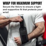 TuffWraps 16" Wrist Straps for Weightlifting Support