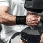TuffWraps 16" Wrist Straps for Weightlifting Support