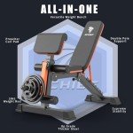 Adjustable Weight Bench for Full Body Workouts