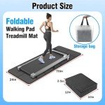 Foldable Treadmill Mat for Home Workouts