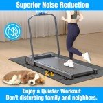 Foldable Treadmill Mat for Home Workouts