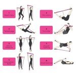 Pilates Bar Kit with Resistance Bands for Home