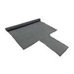 Non-Slip Pilates Reformer Mat Towel - Black