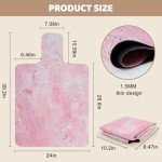 Non-Slip Pilates Reformer Cover Mat – Pink
