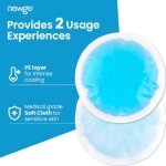 6 Pack Small Round Ice Packs for Pain Relief