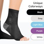 Compression Socks for Nerve Pain Relief - Black