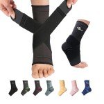 ABIRAM Foot Sleeve with Compression Wrap for Support
