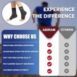ABIRAM Foot Sleeve with Compression Wrap for Support
