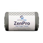 Non-Slip Absorbent Yoga Towel – Nimbus Grey