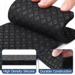 TOBWOLF Non-Slip Treadmill Mat Pads - 6 Pack