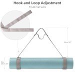 Trilancer Adjustable Yoga Mat Carrier Strap (Grey)