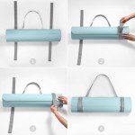 Trilancer Adjustable Yoga Mat Carrier Strap (Grey)