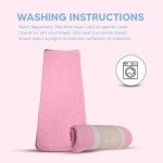 Non-Slip Hot Yoga Towel Mat - Ultra-Absorbent Pink