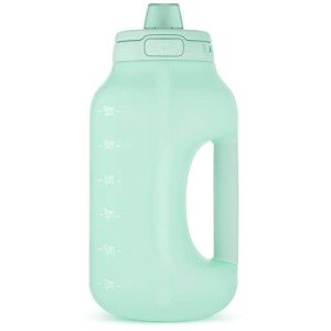 64oz Motivational Water Jug with Handle and Straw