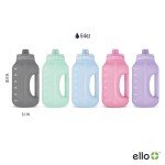 64oz Motivational Water Jug with Handle and Straw