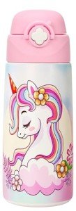 Kiocko Kids 16oz Unicorn Insulated Water Bottle