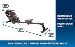 Stamina ATS Air Rower with Smart Workout App