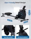 ECHANFIT Adjustable Resistance Rowing Machine for Home