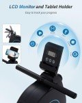ECHANFIT Adjustable Resistance Rowing Machine for Home