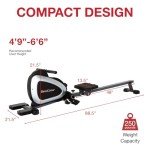 Bluetooth Magnetic Rowing Machine for Home Fitness