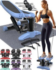 Nordic Lifting Mini Stepper with Resistance Bands