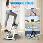 Compact Folding Stair Stepper with Handlebar