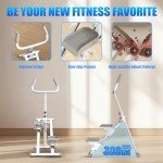 Compact Folding Stair Stepper with Handlebar