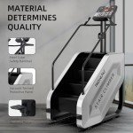 RIOWLAU Stair Stepper Machine with LED Screen