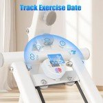 Compact Folding Stair Stepper with Handlebar