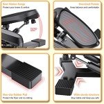 Sportsroyals Handlebar Stair Stepper with Resistance Bands