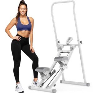 Compact Folding Stair Stepper for Home Workouts