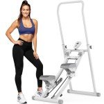 Compact Folding Stair Stepper for Home Workouts