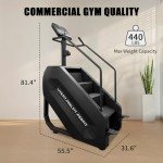 Commercial Stair Machine with LED Screen for Cardio