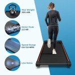 SMUG Compact Armless Treadmill for Home & Office