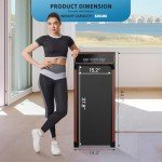 SMUG Compact Armless Treadmill for Home & Office
