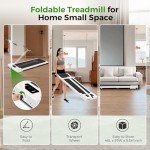 Portable Foldable Treadmill with Handle Bar