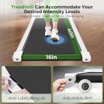 Portable Foldable Treadmill with Handle Bar