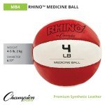 Champion Sports No-Slip Grip Medicine Balls, 4-5 lbs